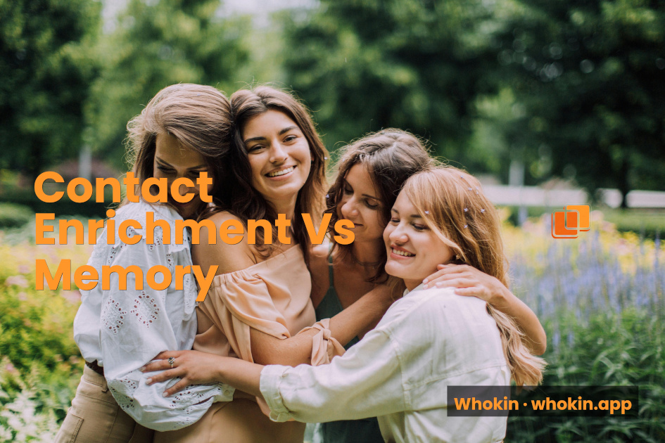 Contact Enrichment Apps vs Whokin: A Completely Different Purpose